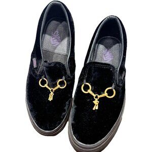 Needles X Vans Classic Slip-On Black‎ Velvet Size M9/W10.5